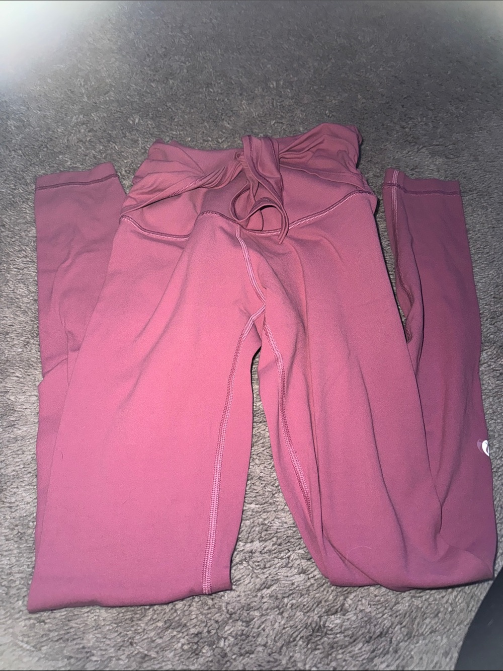 lululemon athletica Rose Pink High-Rise Leggings